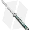 AGA Campolin 11" Picklock Automatic Italian Stiletto Abalone (5" Satin) 2017