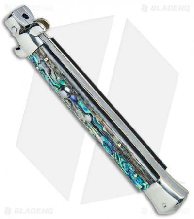 AGA Campolin 11" Picklock Automatic Italian Stiletto Abalone (5" Satin) 2017 - Image 2
