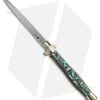 AGA Campolin 11" Picklock Automatic Italian Stiletto Abalone (5"Satin)