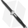 AGA Campolin Zero+ Italian Leverlock Automatic Knife Black G-10 (4.25" Black)2.0