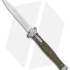 AGA Campolin Zero Bayonet Leverlock Automatic Green G-10 (4.5" Satin)