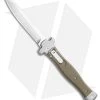 AGA Campolin Zero Reverse Tanto Leverlock Automatic Green G-10 (4" Satin)