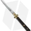 AGA Campolin 13" Italian Frosolone Automatic Brass/Ebony Wood (6.5" Bayonet)
