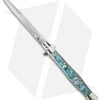 AGA Campolin 13" Abalone Automatic Knife Italian Stiletto (Bayonet)
