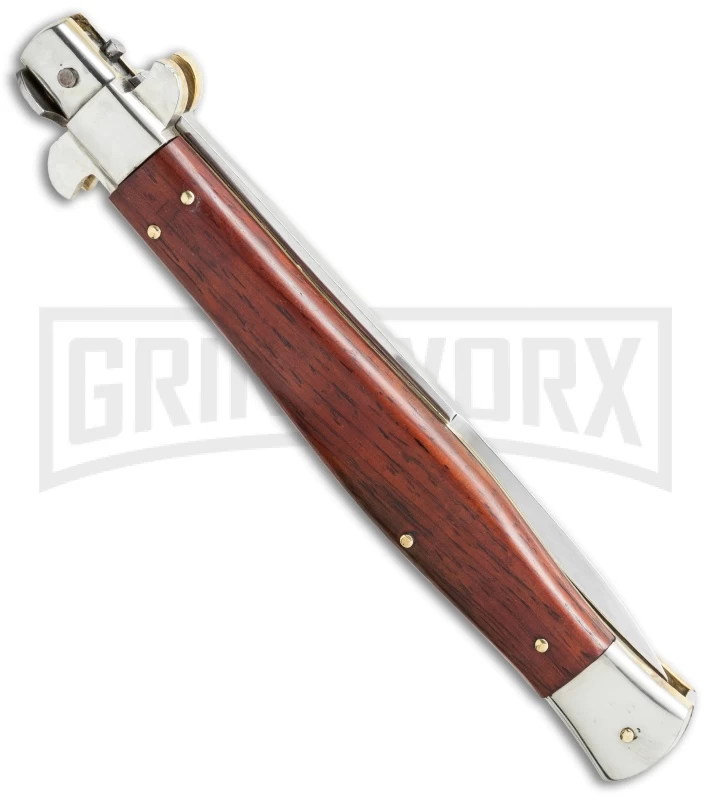 AGA Campolin 13" Italian Picklock Cocobolo Automatic Knife - Bayonet - Image 2