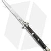 AGA Campolin 13" Picklock Automatic Italian Stiletto Ebony Wood (6" Satin Bayo)