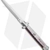AGA Campolin 15" Automatic Italian Stiletto Purple Acrylic (7" Satin Bayo)